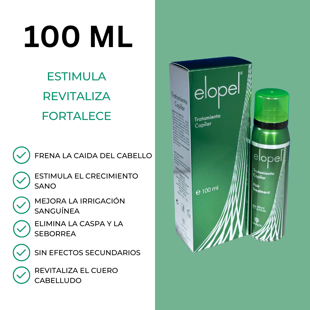 Tratamiento para la Caida del Cabello | Elopel Espuma